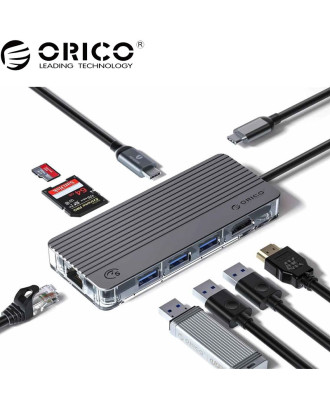 ORICO WB-8P 8-in-1 USB-C Dock